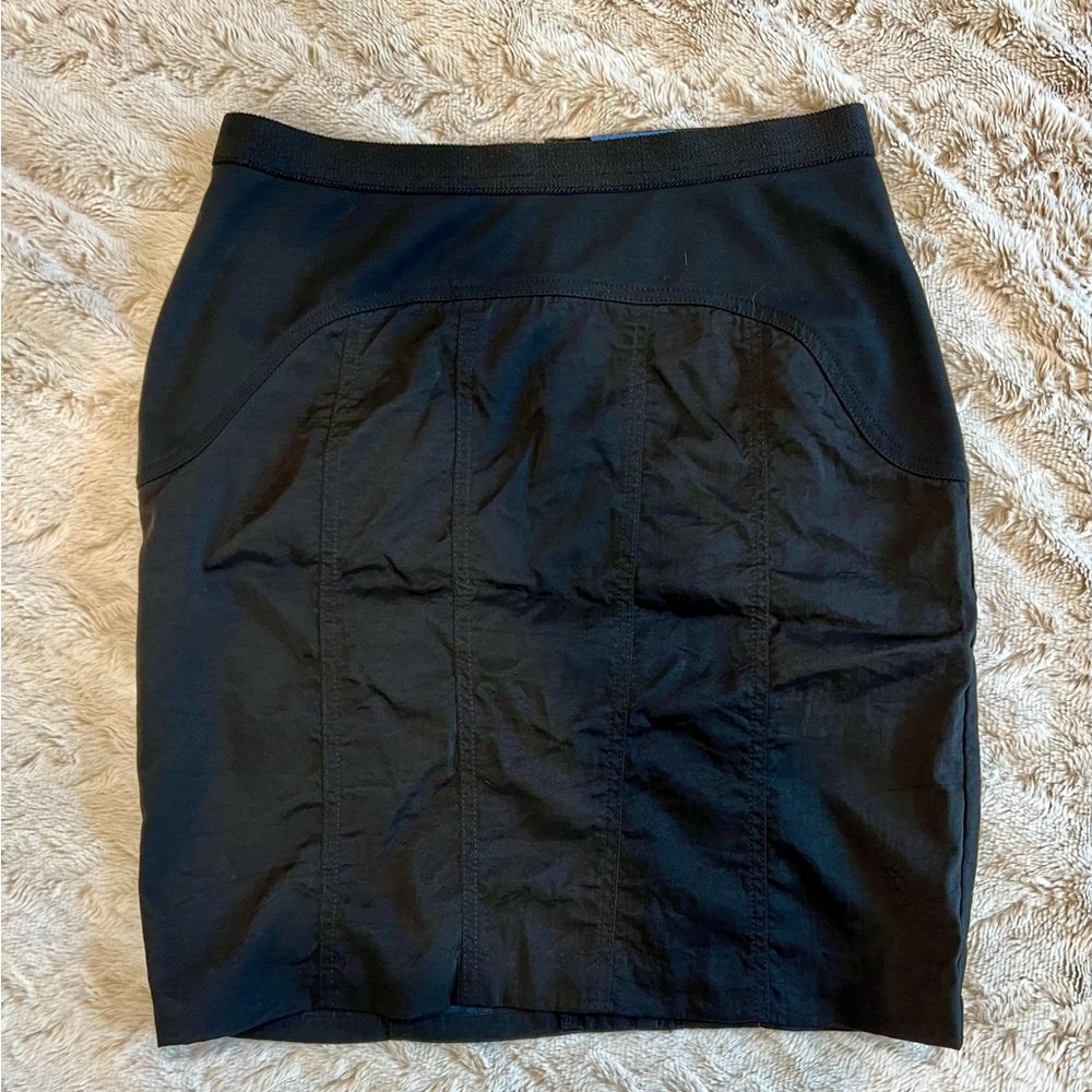 Simply Vera Vera Wang Black Pencil Skirt